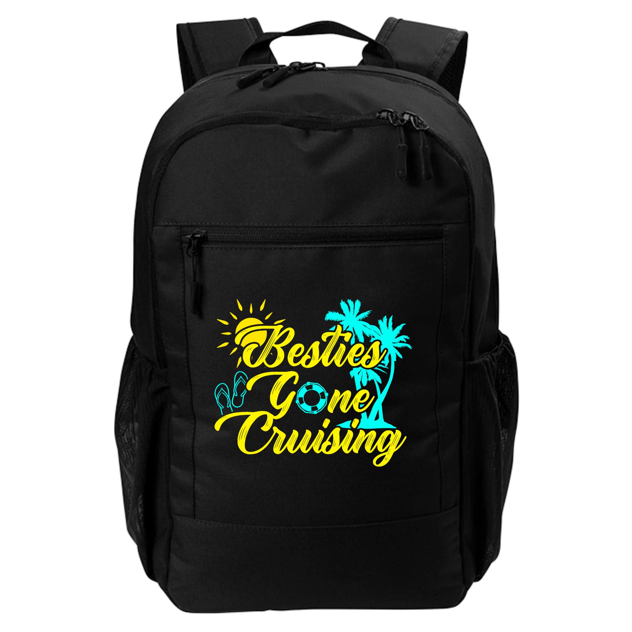 Besties Gone Cruise Matching Girl Trip Cruising Vacation Backpack