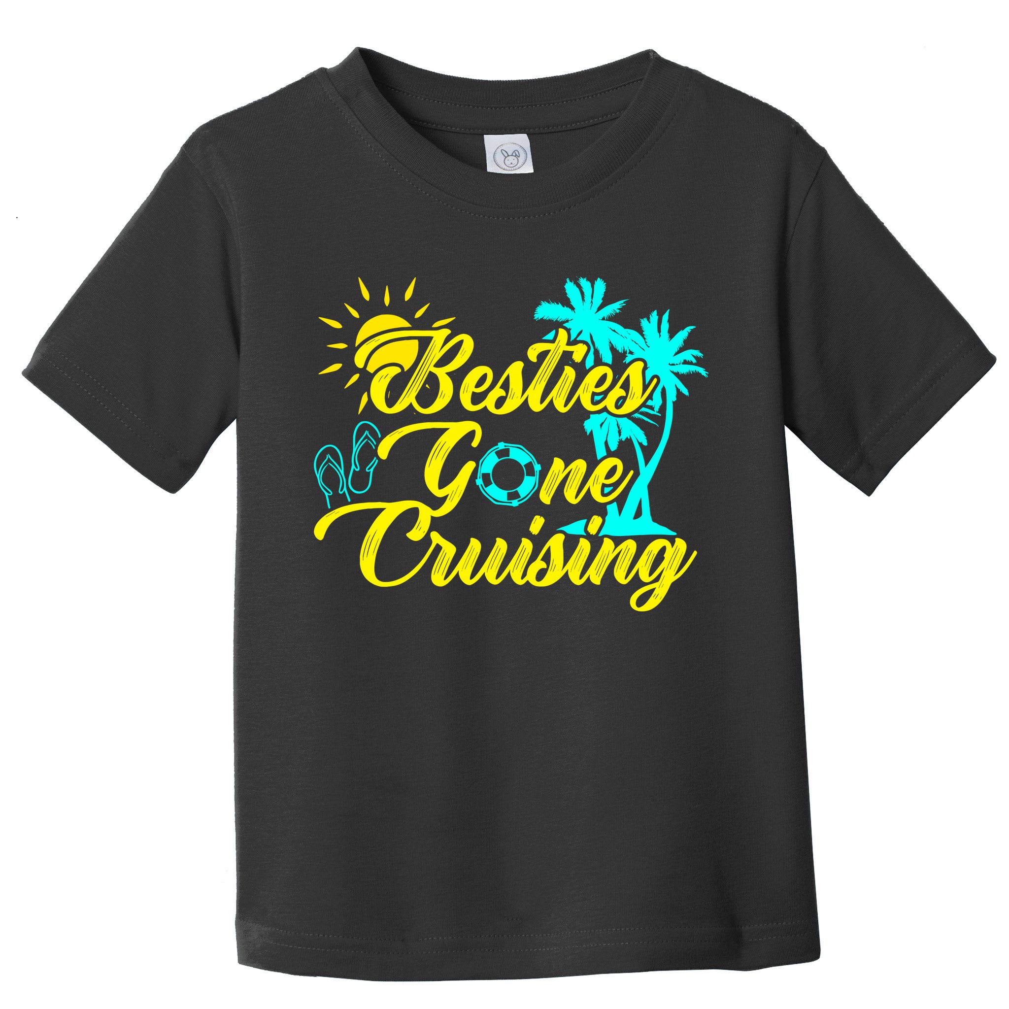 Besties Gone Cruise Matching Girl Trip Cruising Vacation Toddler T-Shirt