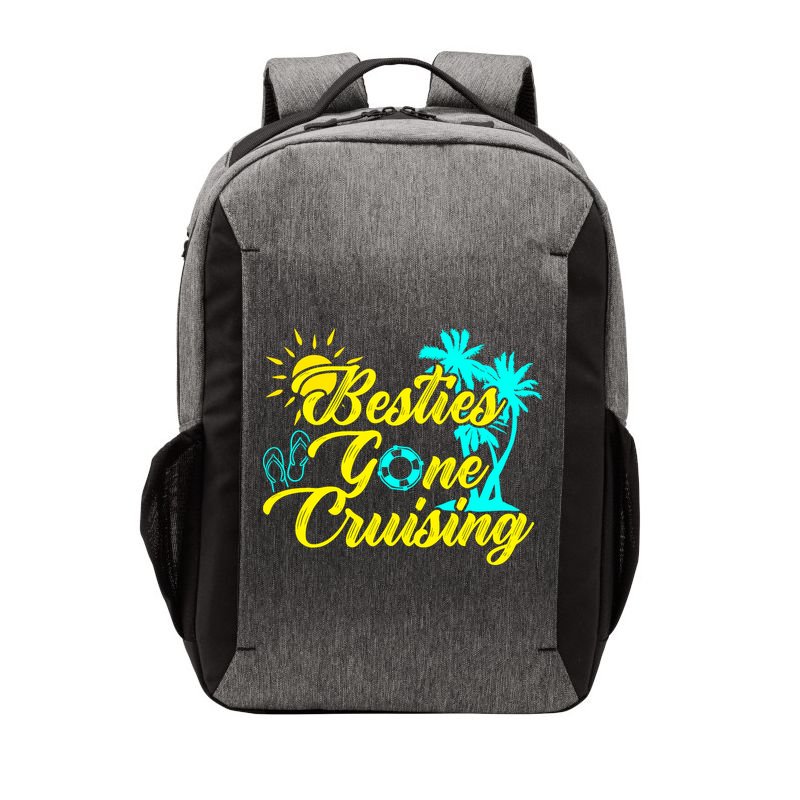 Besties Gone Cruise Matching Girl Trip Cruising Vacation Vector Backpack