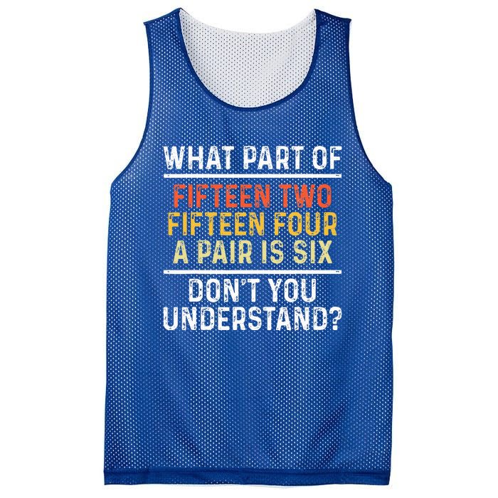 Board Game Cribbage Player Mesh Reversible Basketball Jersey Tank