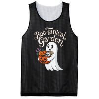 Bootanical Garden Cute Ghost Halloween Mesh Reversible Basketball Jersey Tank