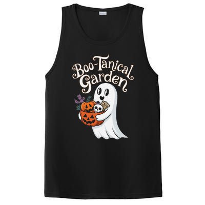 Bootanical Garden Cute Ghost Halloween PosiCharge Competitor Tank