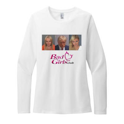 Bad Girls Club Trump 2024 Womens CVC Long Sleeve Shirt