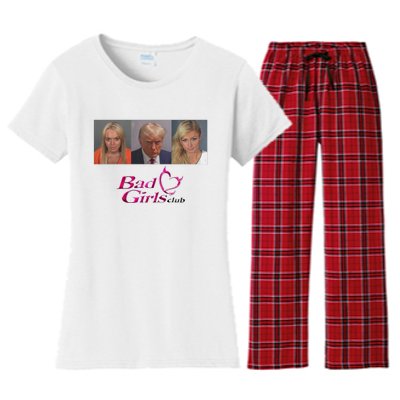 Bad Girls Club Trump 2024 Women's Flannel Pajama Set