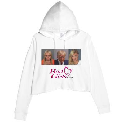 Bad Girls Club Trump 2024 Crop Fleece Hoodie