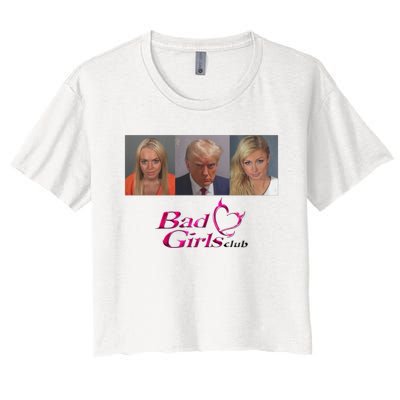 Bad Girls Club Trump 2024 Women's Crop Top Tee