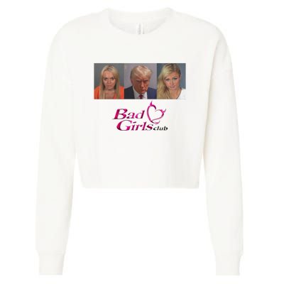 Bad Girls Club Trump 2024 Cropped Pullover Crew