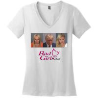 Bad Girls Club Trump 2024 Women's V-Neck T-Shirt