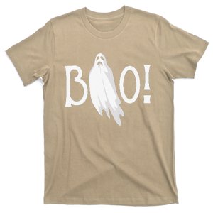 Boo Ghost Cute Halloween Scary T-Shirt