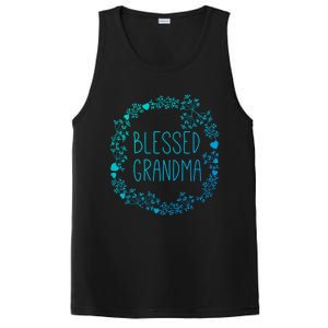 Blessed Grandma Christian Religious Funny Gift Best Grammy Ever Funny Gift PosiCharge Competitor Tank