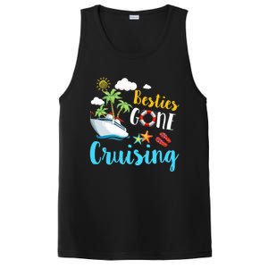 Besties Gone Cruise Matching Trip Cruising Vacation Cool Gift PosiCharge Competitor Tank