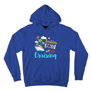 Besties Gone Cruise Matching Trip Cruising Vacation Cool Gift Hoodie