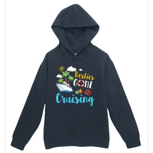 Besties Gone Cruise Matching Trip Cruising Vacation Cool Gift Urban Pullover Hoodie