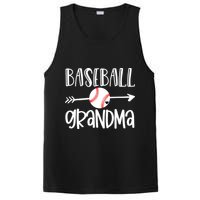 Baseball Grandma Cute From Grandson Player Arrow Heart Game PosiCharge Competitor Tank