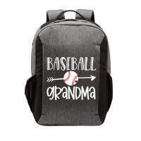 Baseball Grandma Cute From Grandson Player Arrow Heart Game Vector Backpack