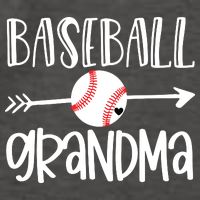 Baseball Grandma Cute From Grandson Player Arrow Heart Game Vector Backpack