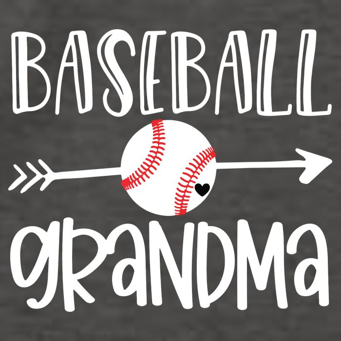 Baseball Grandma Cute From Grandson Player Arrow Heart Game Vector Backpack