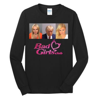 Bad Girls Club Donald Trump Mug Shot Tall Long Sleeve T-Shirt