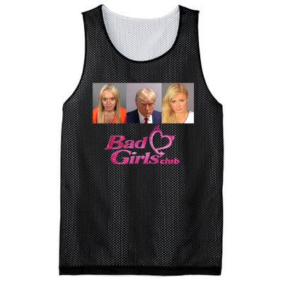 Bad Girls Club Donald Trump Mug Shot Mesh Reversible Basketball Jersey Tank