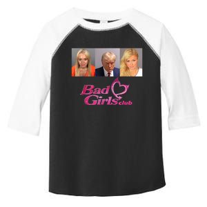 Bad Girls Club Donald Trump Mug Shot Toddler Fine Jersey T-Shirt