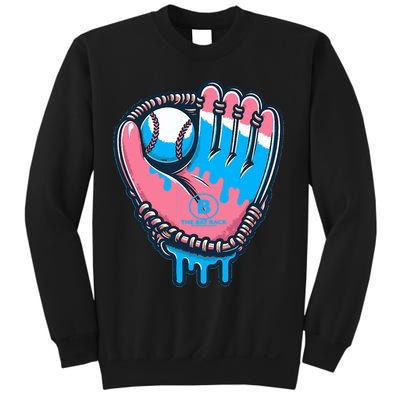 Baseball Glove Cotton Candy Drip Sweatshirt