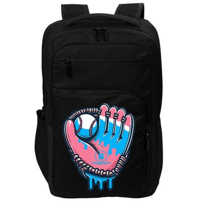 Baseball Glove Cotton Candy Drip Impact Tech Backpack