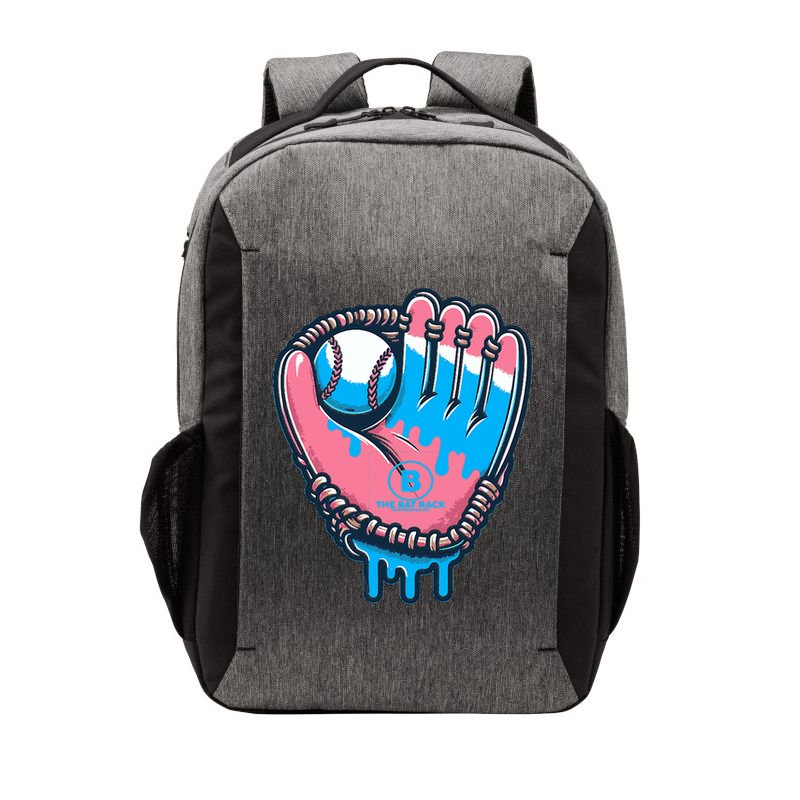 Baseball Glove Cotton Candy Drip Vector Backpack