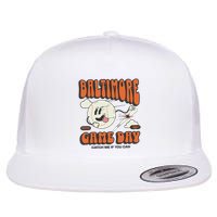 Baltimore Game Day Catch Me If You Can Flat Bill Trucker Hat