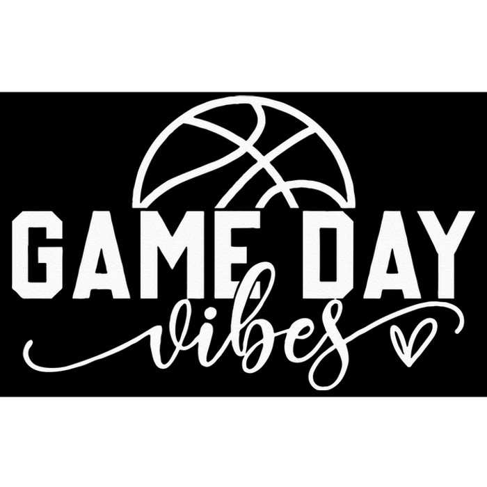 Basketball Game Day Vibes Basketball Mom Life Game Day Bumper Sticker