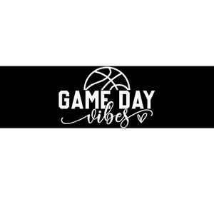 Basketball Game Day Vibes Basketball Mom Life Game Day Bumper Sticker