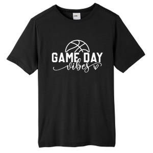 Basketball Game Day Vibes Basketball Mom Life Game Day Tall Fusion ChromaSoft Performance T-Shirt