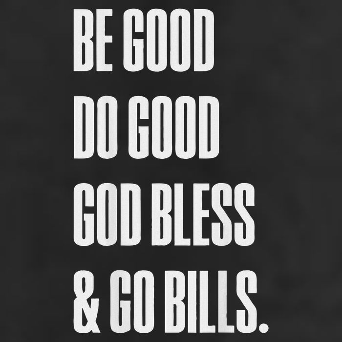 Be Good Do Good God Bless And Go B.I.L.L.S Garment-Dyed Fleece Hoodie