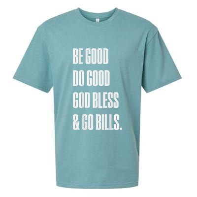 Be Good Do Good God Bless And Go B.I.L.L.S Sueded Cloud Jersey T-Shirt