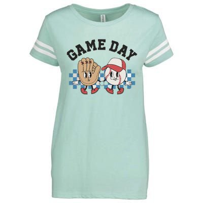 Baseball Game Day Enza Ladies Jersey Football T-Shirt