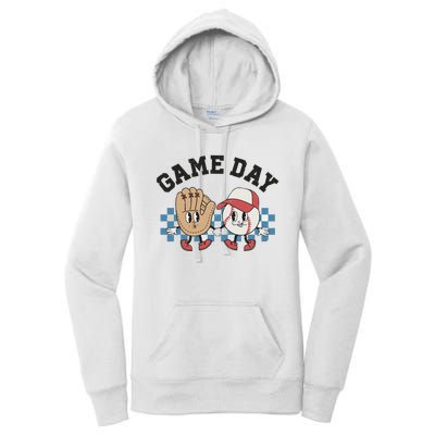 Baseball Game Day Women's Pullover Hoodie