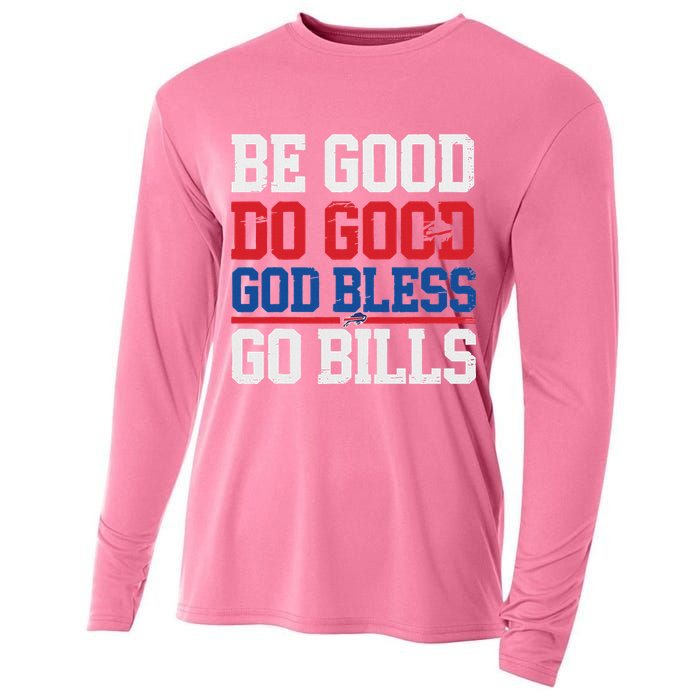 Be Good Do Good God Bless Go Bill Cooling Performance Long Sleeve Crew