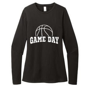 Basketball Game Day Basketball Mom Life Game Day Womens CVC Long Sleeve Shirt