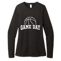 Basketball Game Day Basketball Mom Life Game Day Womens CVC Long Sleeve Shirt