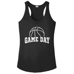 Basketball Game Day Basketball Mom Life Game Day Ladies PosiCharge Competitor Racerback Tank