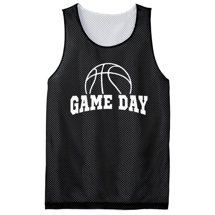 Basketball Game Day Basketball Mom Life Game Day Mesh Reversible Basketball Jersey Tank