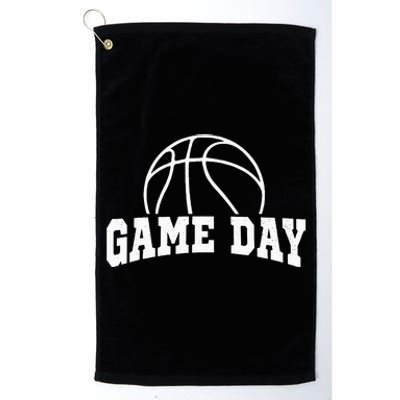 Basketball Game Day Basketball Mom Life Game Day Platinum Collection Golf Towel