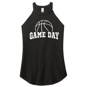 Basketball Game Day Basketball Mom Life Game Day Women's Perfect Tri Rocker Tank