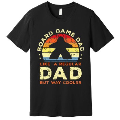 board game dad Board gamer father Board games Premium T-Shirt