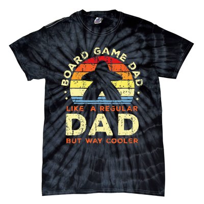 board game dad Board gamer father Board games Tie-Dye T-Shirt