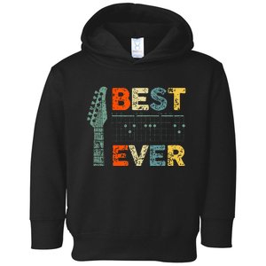 Best Guitar Dad Ever Chords Guitar Fathers Day Dad Toddler Hoodie