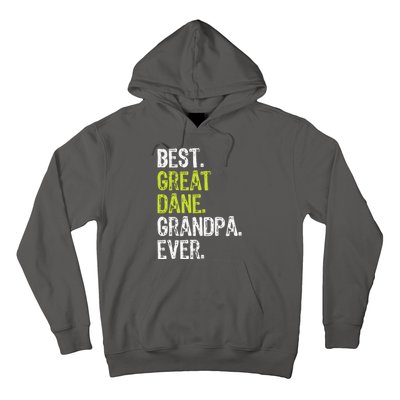 Best Great Dane Grandpa Ever Dog Lover Hoodie