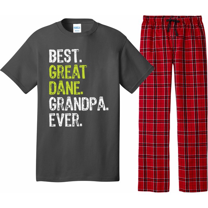 Best Great Dane Grandpa Ever Dog Lover Pajama Set