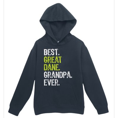 Best Great Dane Grandpa Ever Dog Lover Urban Pullover Hoodie