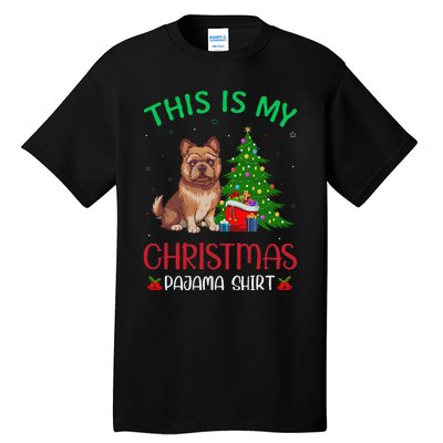 Brussels Griffon Dog Ugly Xmas This Is My Christmas Pajama Tall T-Shirt