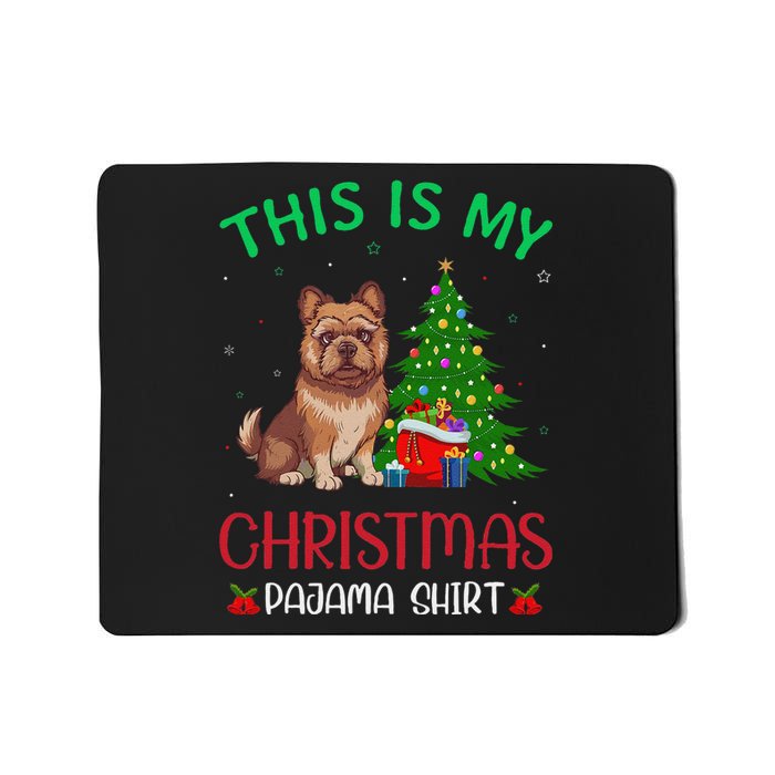 Brussels Griffon Dog Ugly Xmas This Is My Christmas Pajama Mousepad